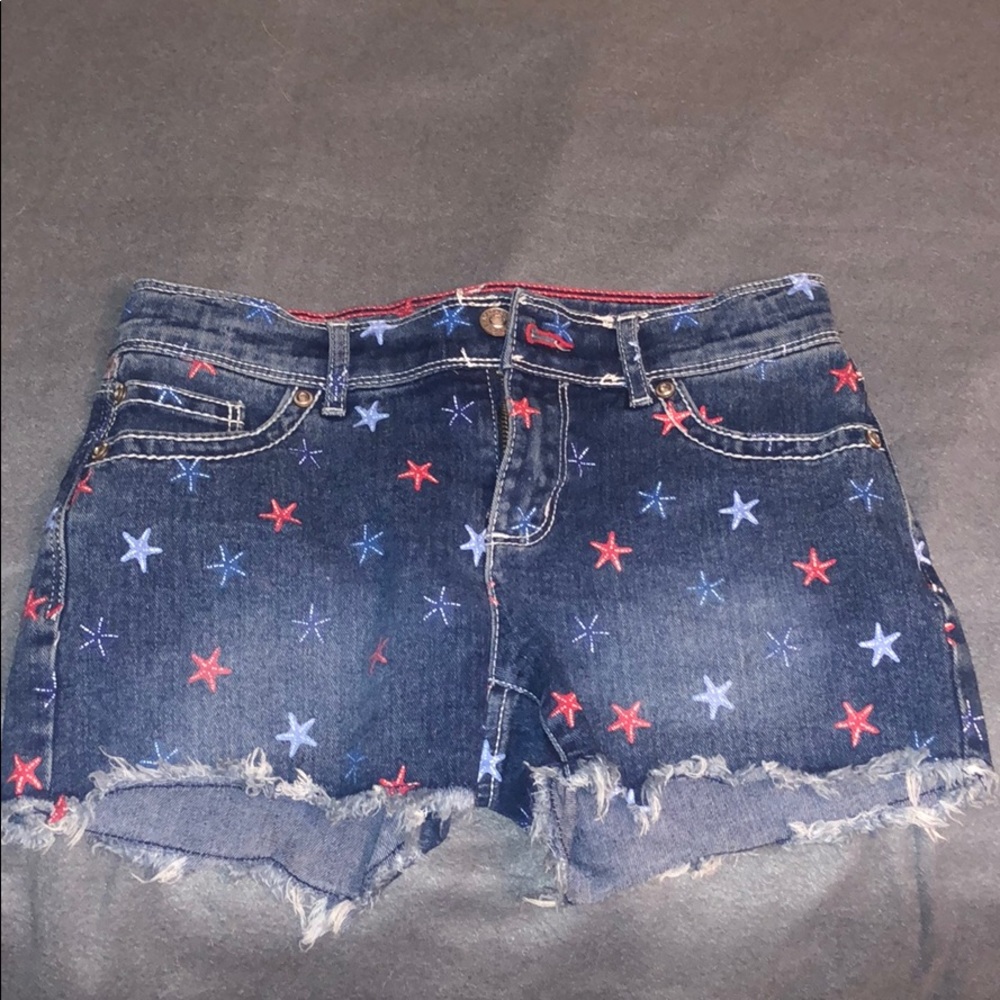 Girls jean shorts